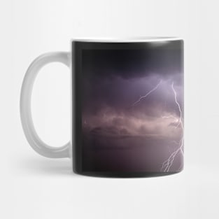 Cloudscape with thunder bolt Mug